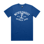 Never Shoot With Your Drinkin' Hand Premium Tee