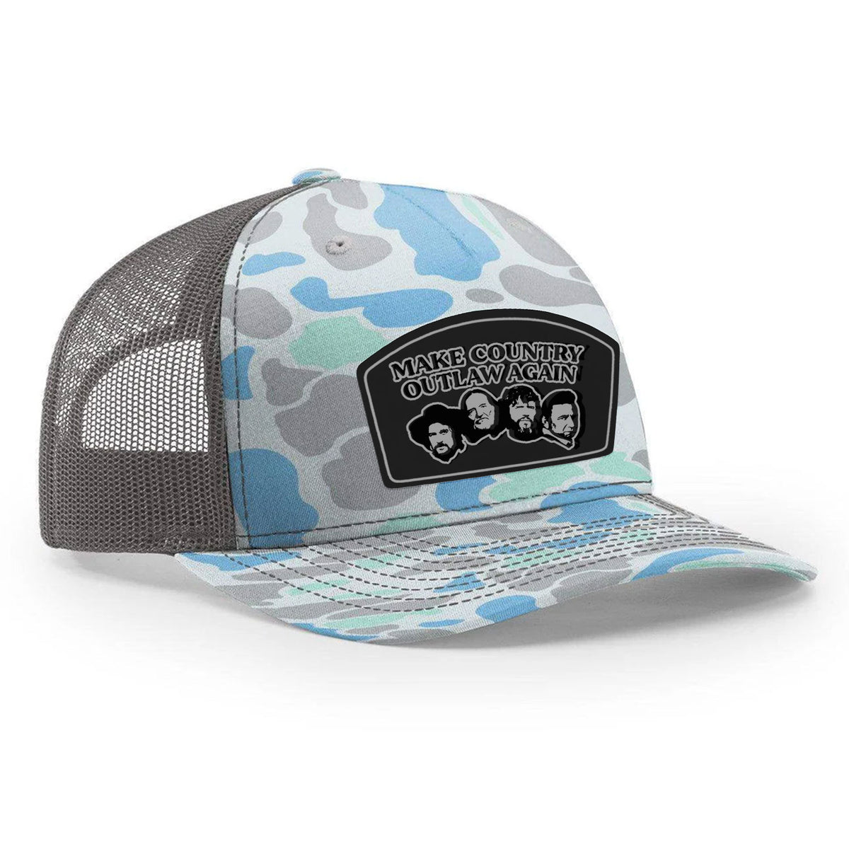 Make Country Outlaw Again Leather Patch Hat