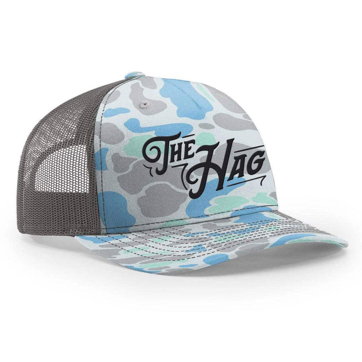 The Hag Classic Trucker Hat - Saltwater Camo
