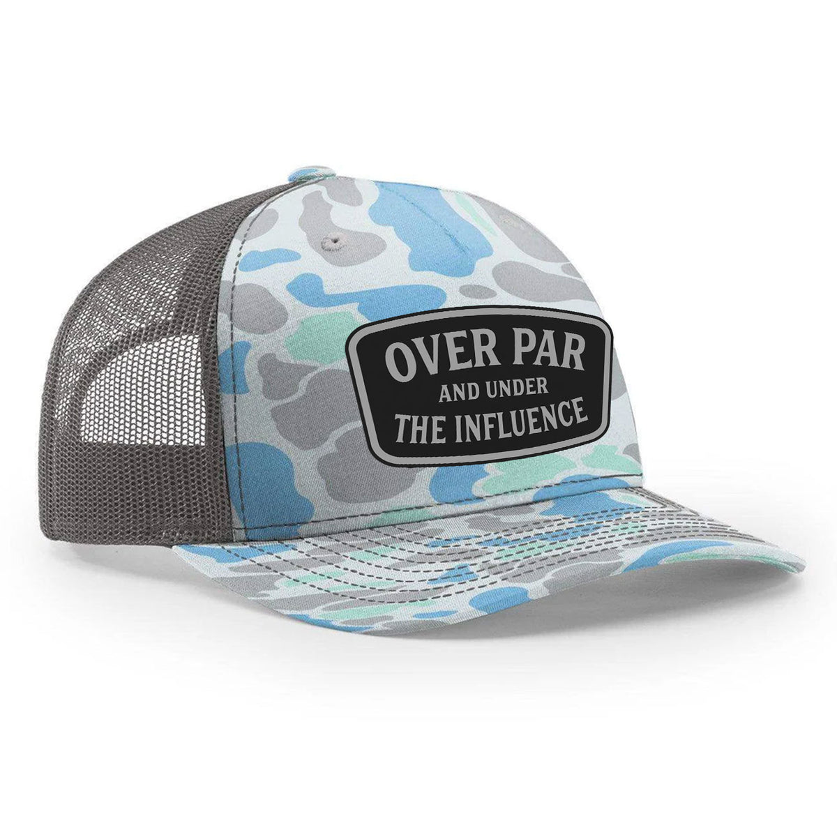 Over Par And Under The Influence Classic Trucker Hat