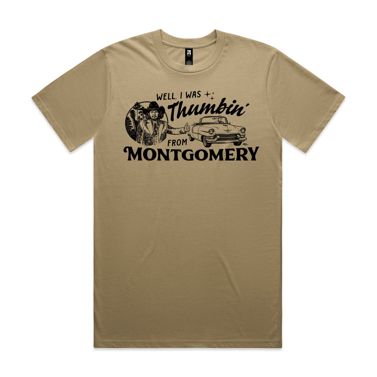 Thumbin' From Montgomery Premium Tee