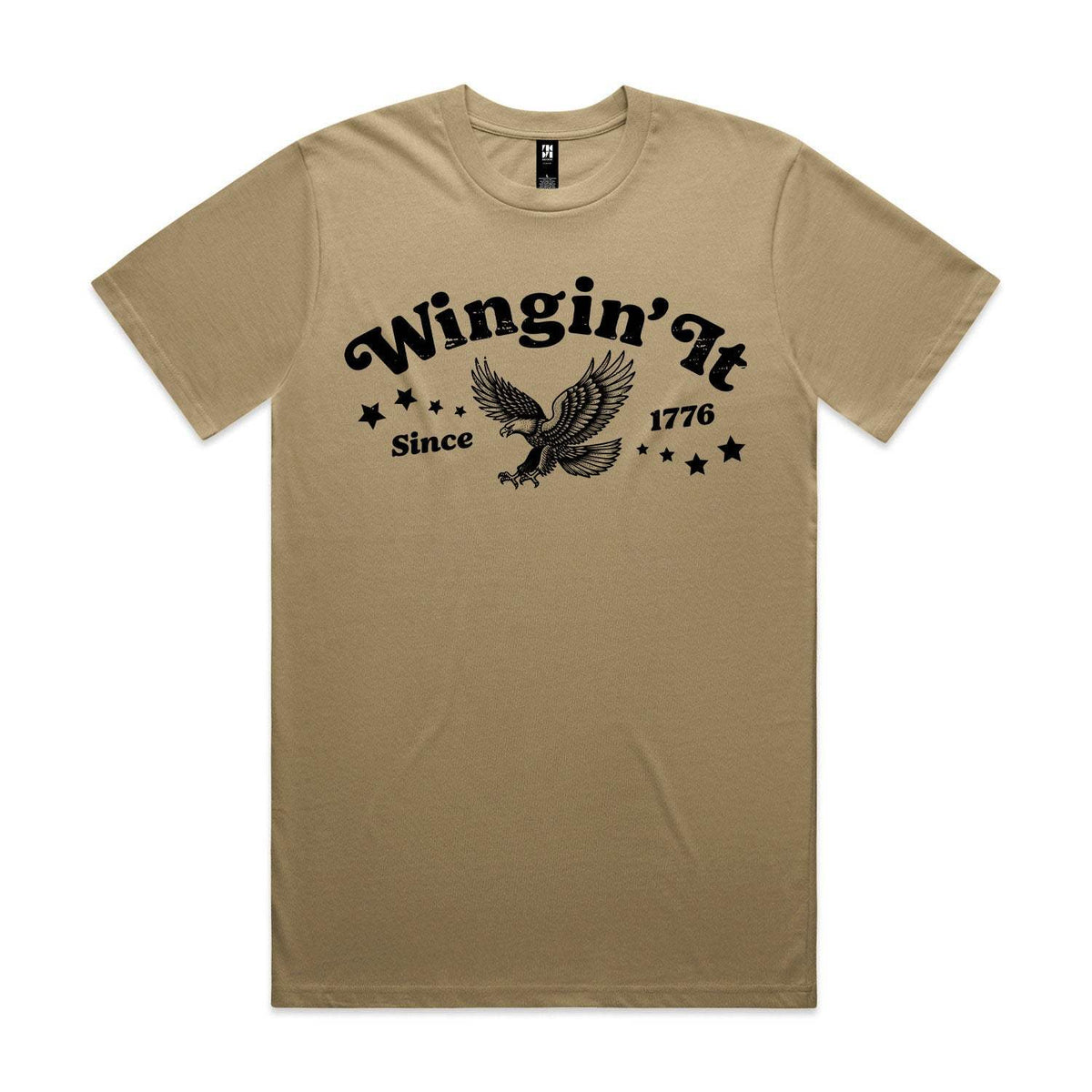 Wingin' It Premium Tee - Sand