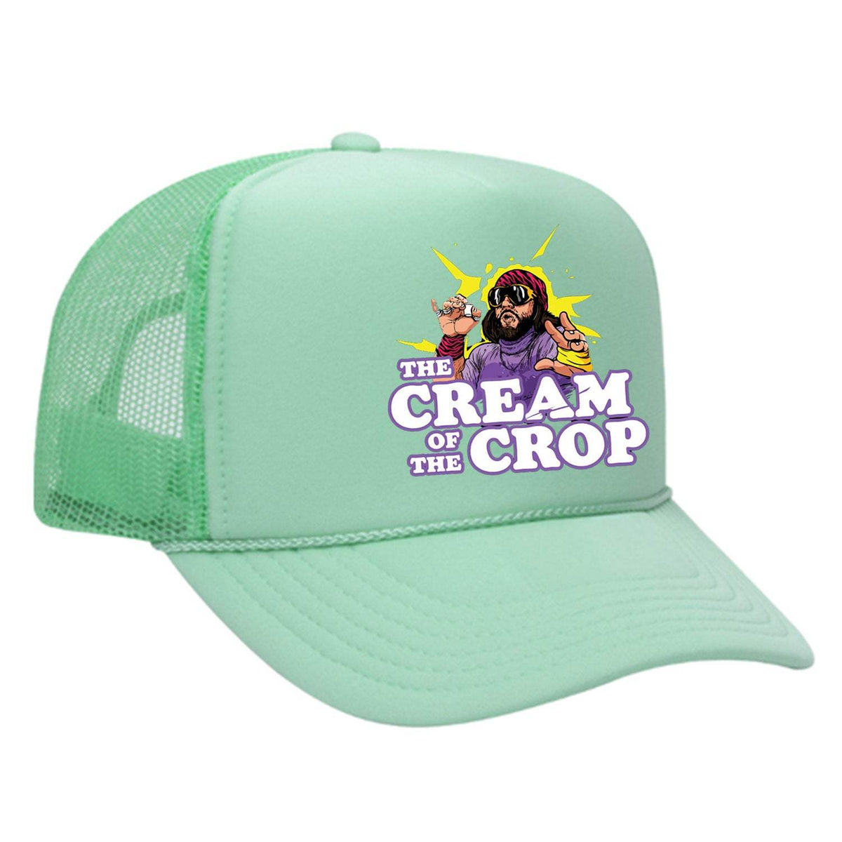 The Cream Of The Crop Foam Trucker Hat - Seafoam