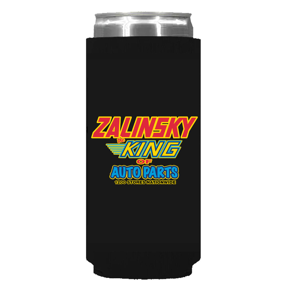 Zalinsky King Of Auto Parts Can Sleeve