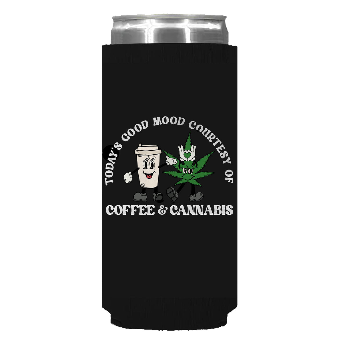 Coffee & Cannibis Can Sleeve