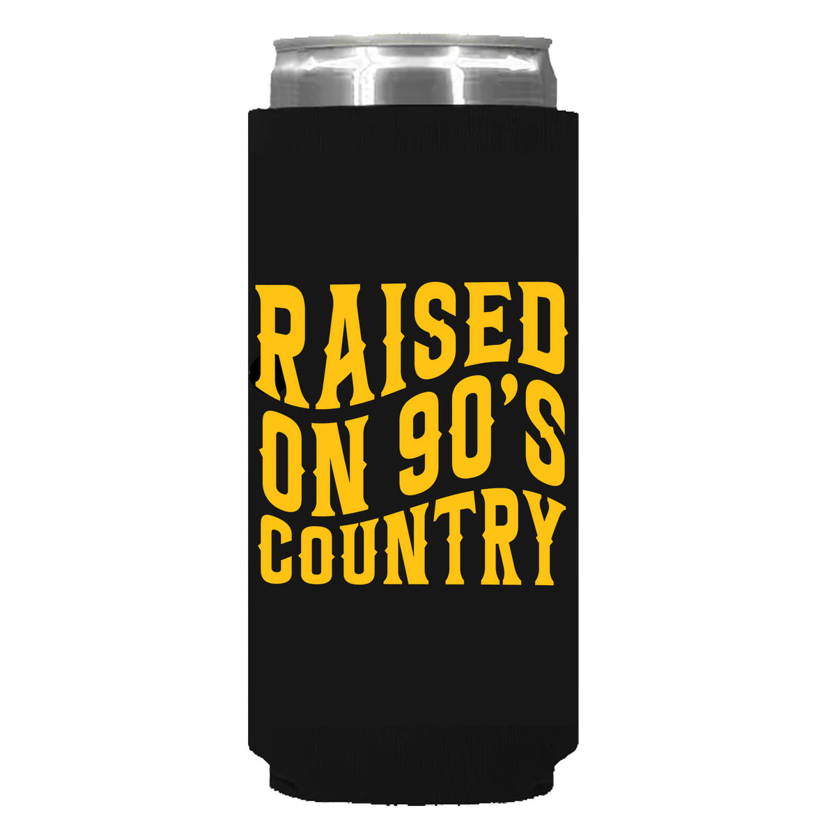 Raised On 90s Country Can Sleeve