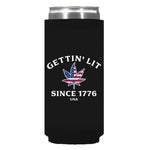 Gettin' LIt Since 1776 Can Sleeve
