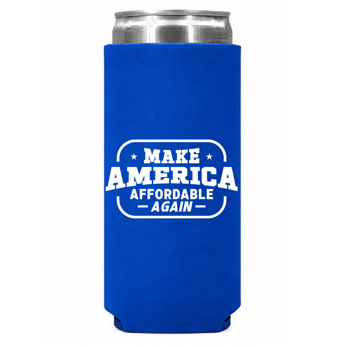 Make America Affordable Again Can Sleeve - Slim / Blue