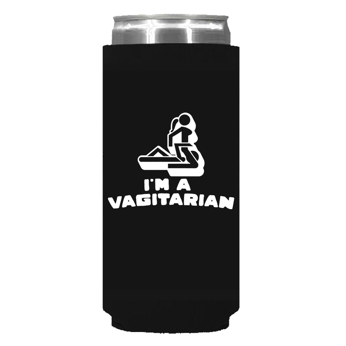 I'm A Vagitarian Can Sleeve