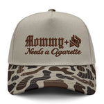 Mommy Needs A Cig Embroidered Hat