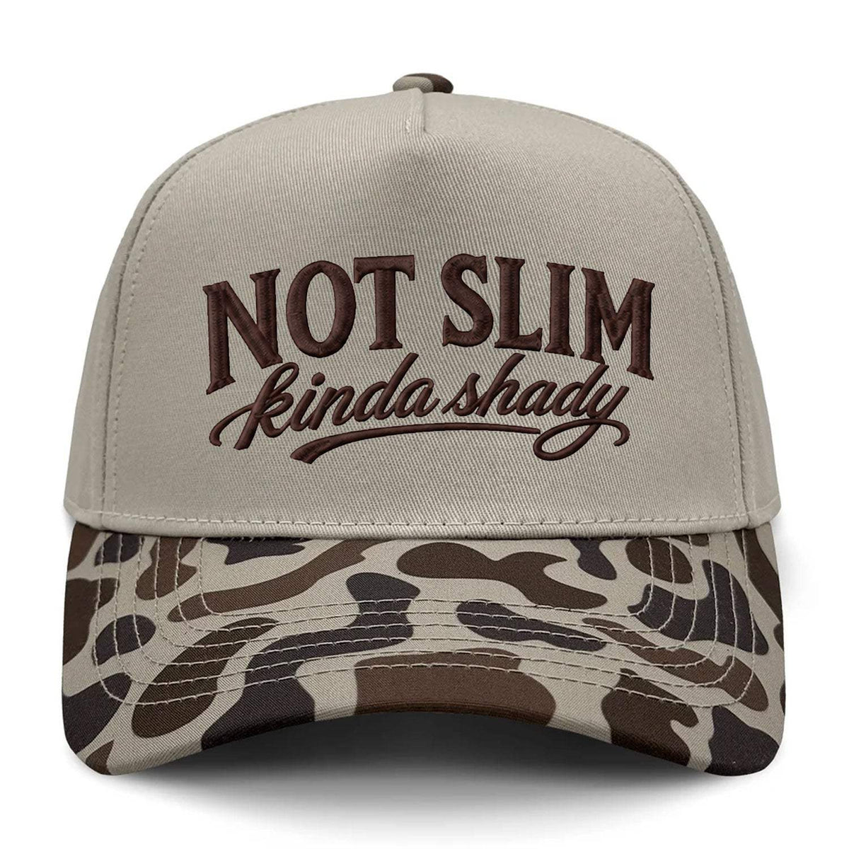 Not Slim Kinda Shady Embroidered Hat - Slough