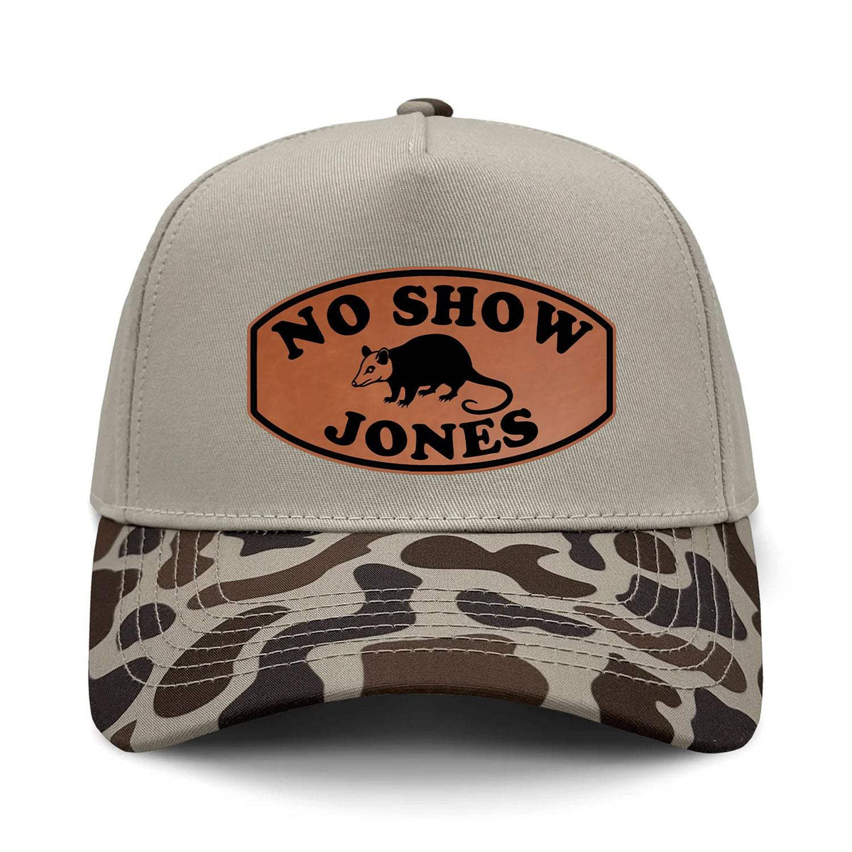 No Show Jones Two-Tone Patch Hat - Slough Camo