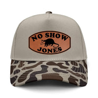 No Show Jones Two-Tone Patch Hat - Slough Camo