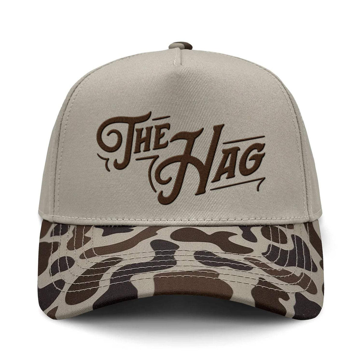 The Hag Two-Tone Patch Hat - Slough Camo