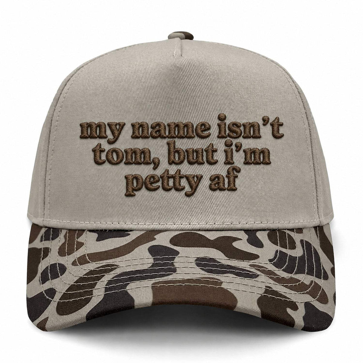My Name Isn't Tom Embroidered Hat - Slough
