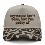 My Name Isn't Tom Embroidered Hat