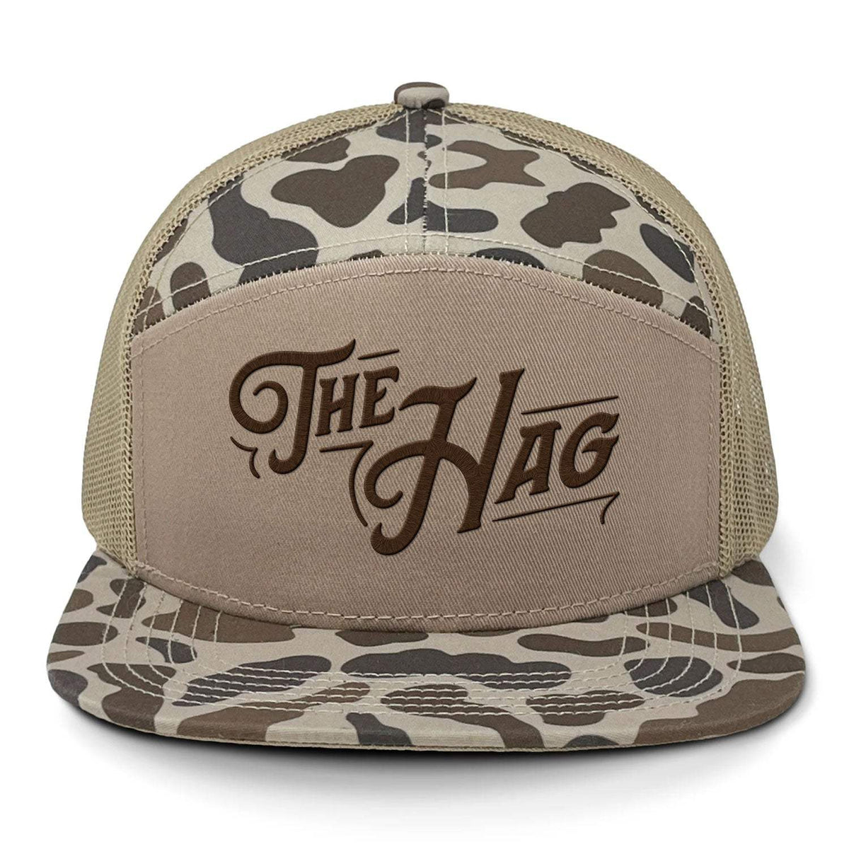 The Hag 7 Panel Embroidered Hat - Slough