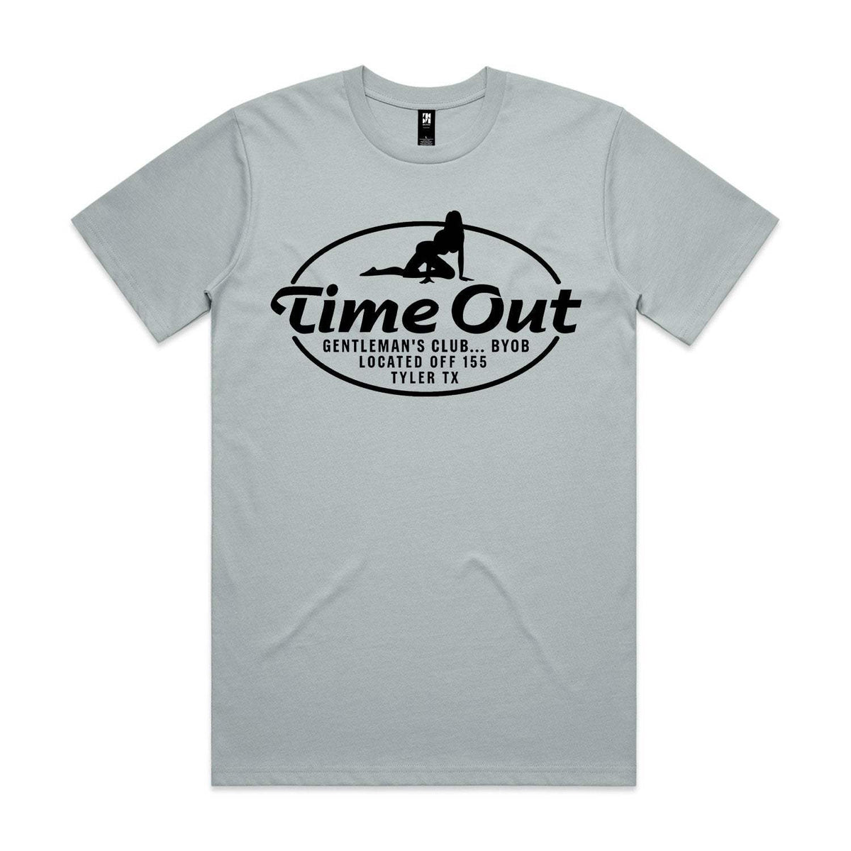 Time Out Gentleman's Club Premium Tee - Smoke