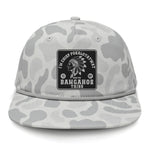 Chief Pokalotatwat Flat Bill Rope Leather Patch Hat