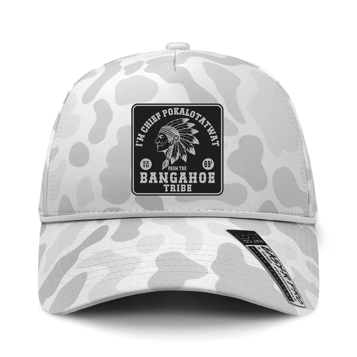 Chief Pokalotatwat Performance Leather Patch Hat