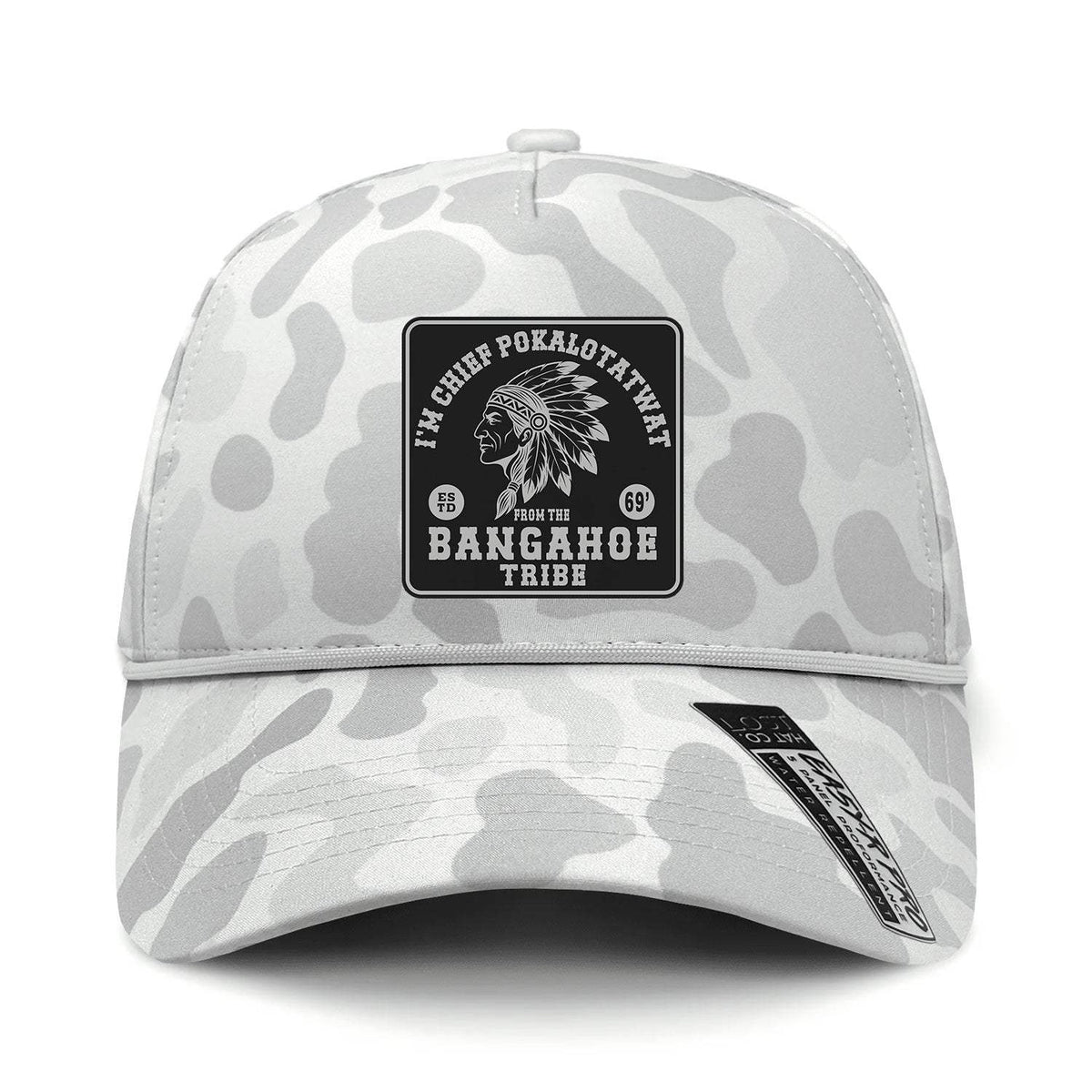Chief Pokalotatwat Performance Leather Patch Hat - Sneaux
