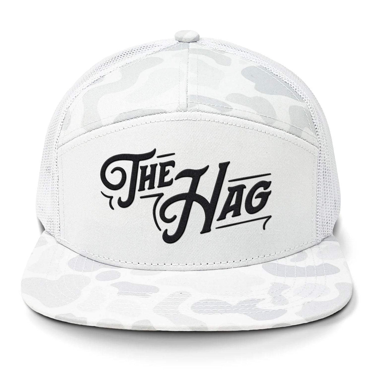 The Hag 7 Panel Embroidered Hat - Sneaux