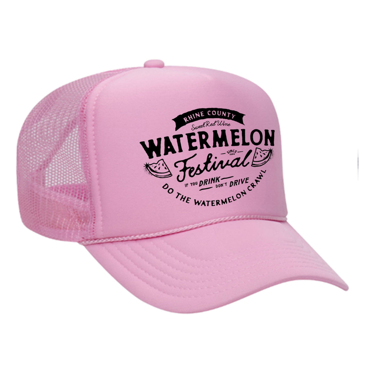 Watermelon Crawl Foam Trucker Hat