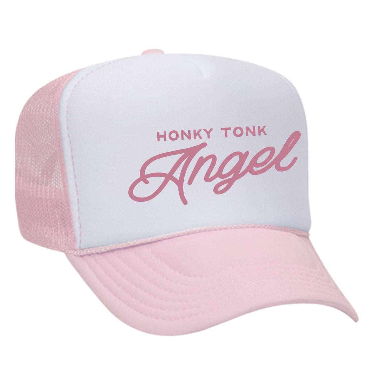 Honky Tonk Angel Foam Trucker Hat