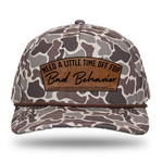 Need A Little Time Off For Bad Behavior Patch Hat