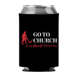Go To Church Or The Devil Will Get You Can Sleeve