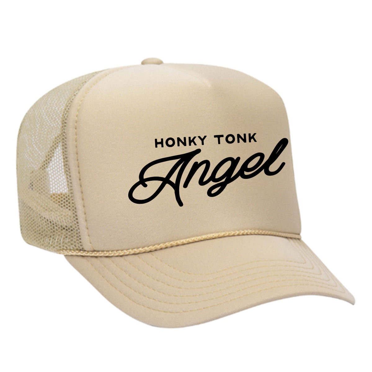 Honky Tonk Angel Foam Trucker Hat