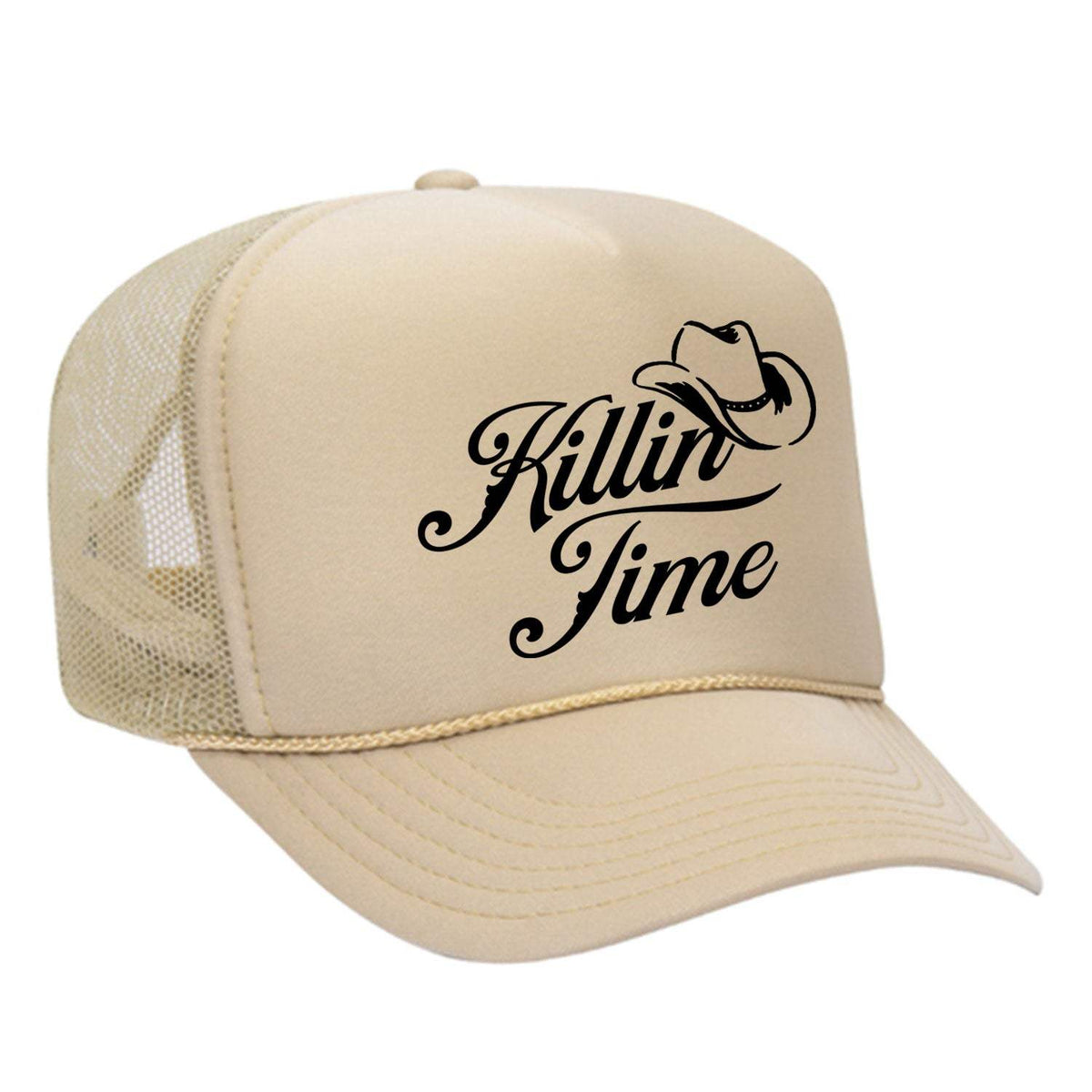 Killin' Time Foam Trucker Hat - Tan