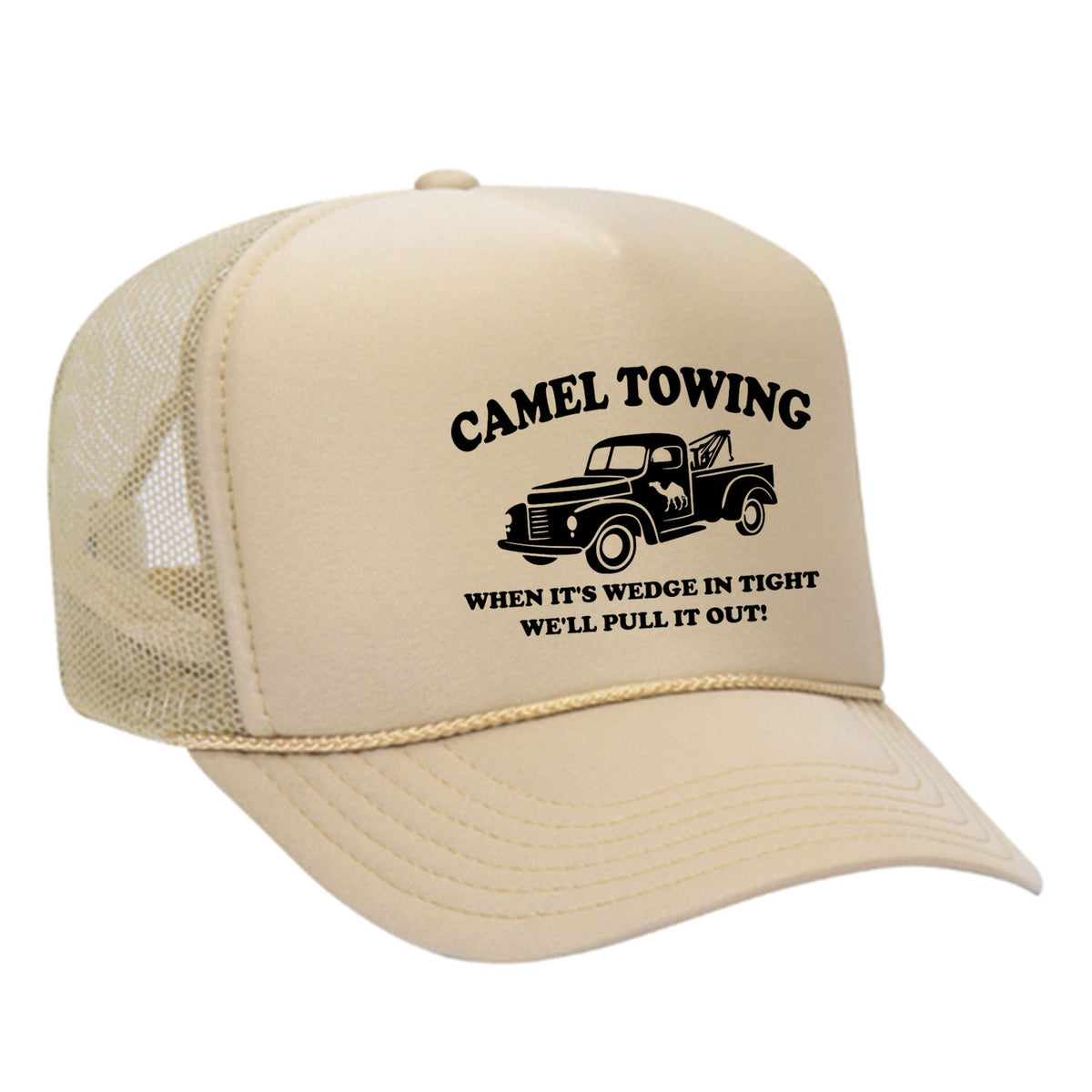 Camel Towing Foam Trucker Hat