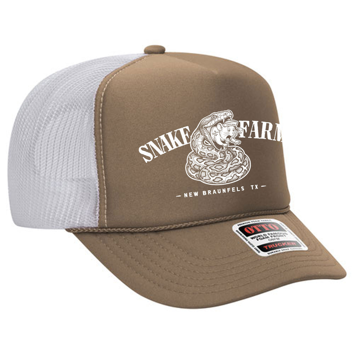Snake Farm Feeding Time Foam Trucker Hat Limited Edition