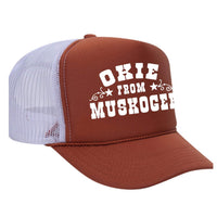 Okie From Muskogee Foam Trucker Hat - Texas Orange