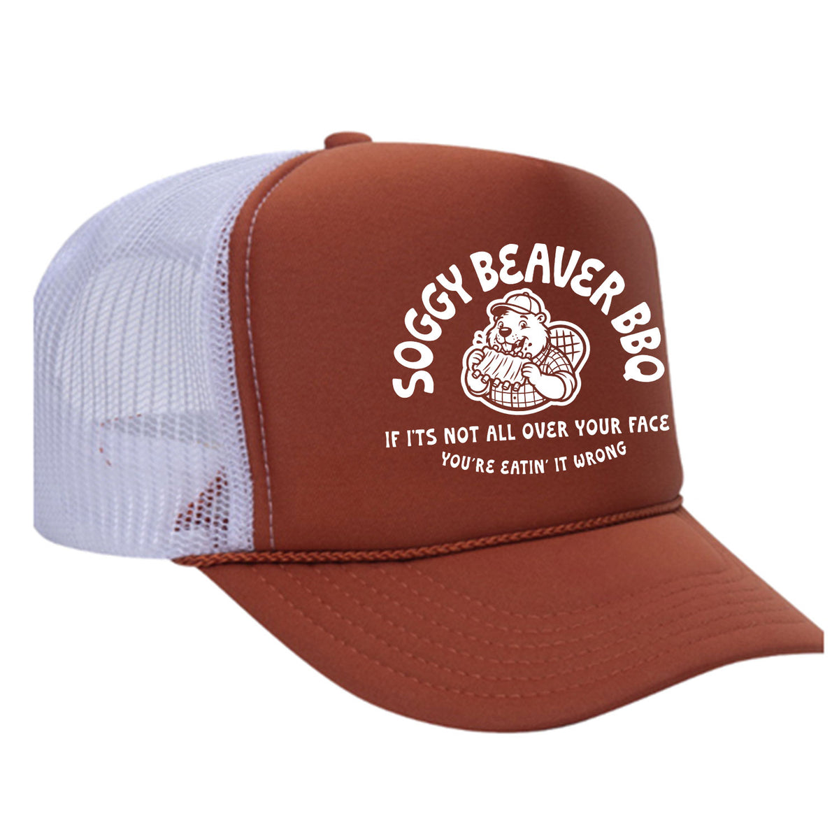 Soggy Beaver BBQ Foam Trucker Hat
