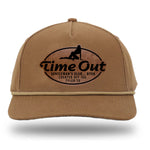 Time Out Gentleman's Club Rope Leather Patch Hat
