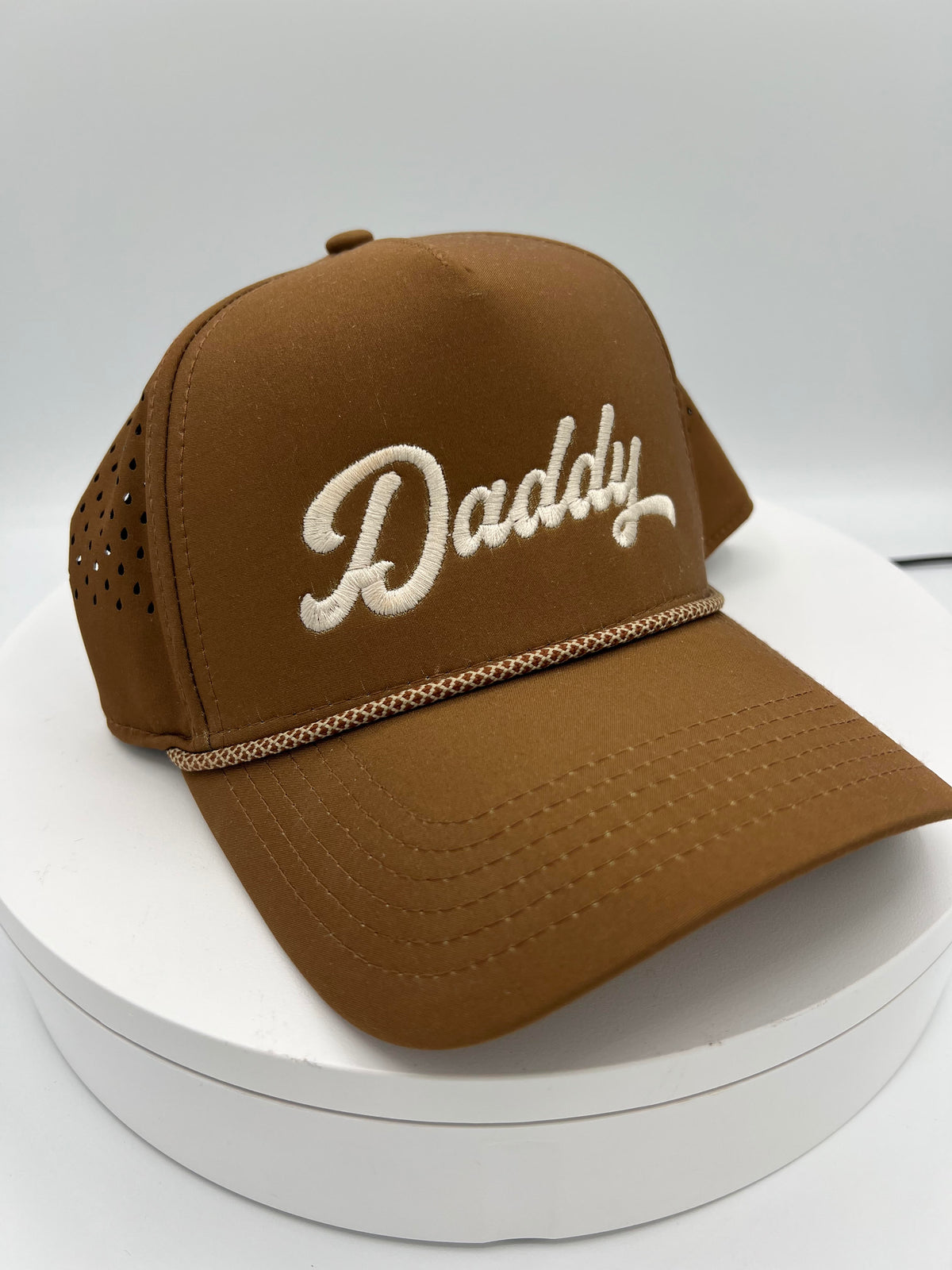 Daddy Embroidered Performance Pro Hat Coyote Sale
