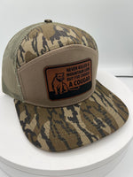 Choked A Cougar 7 Panel Hat Brown Patch Sale