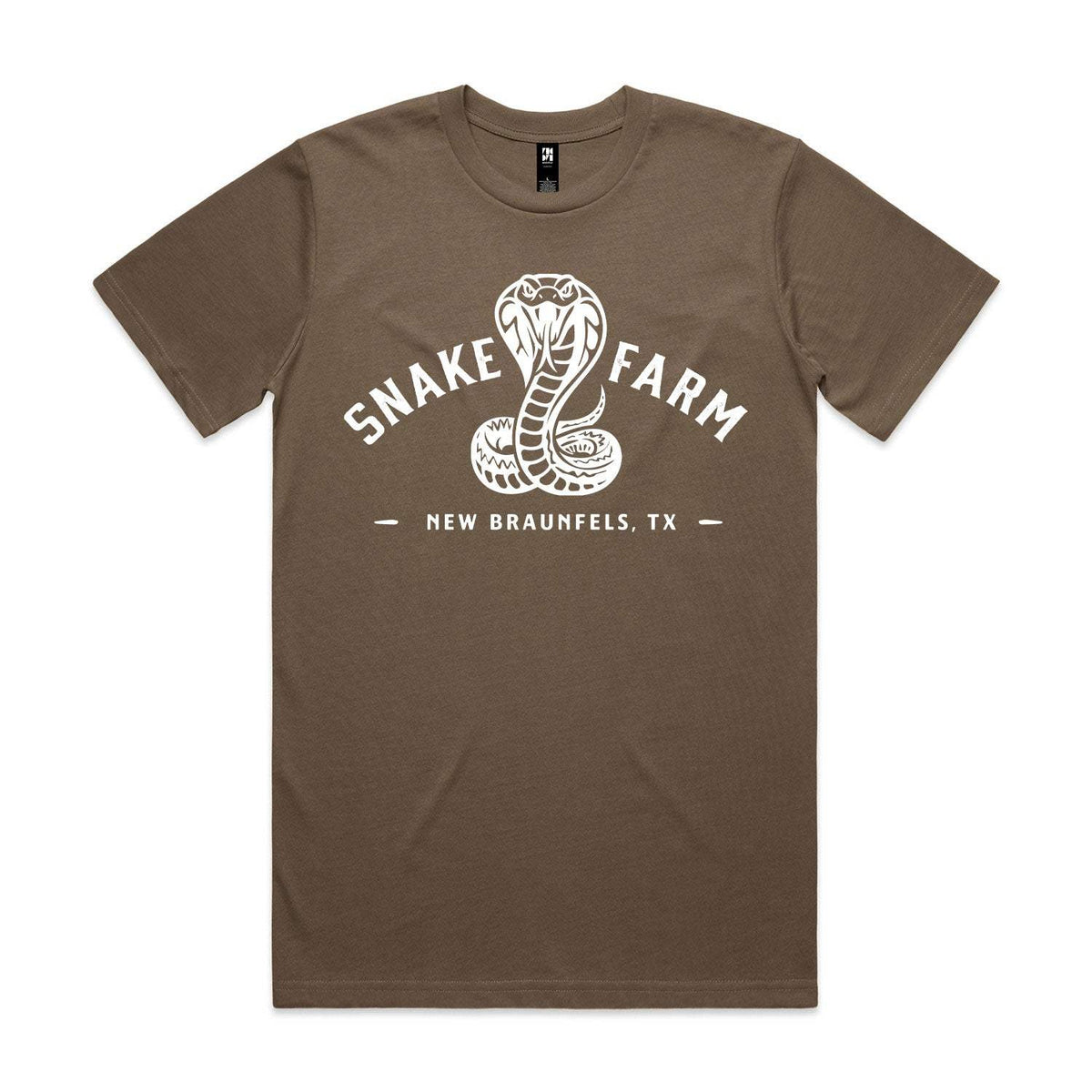 Snake Farm Premium Tee - Walnut