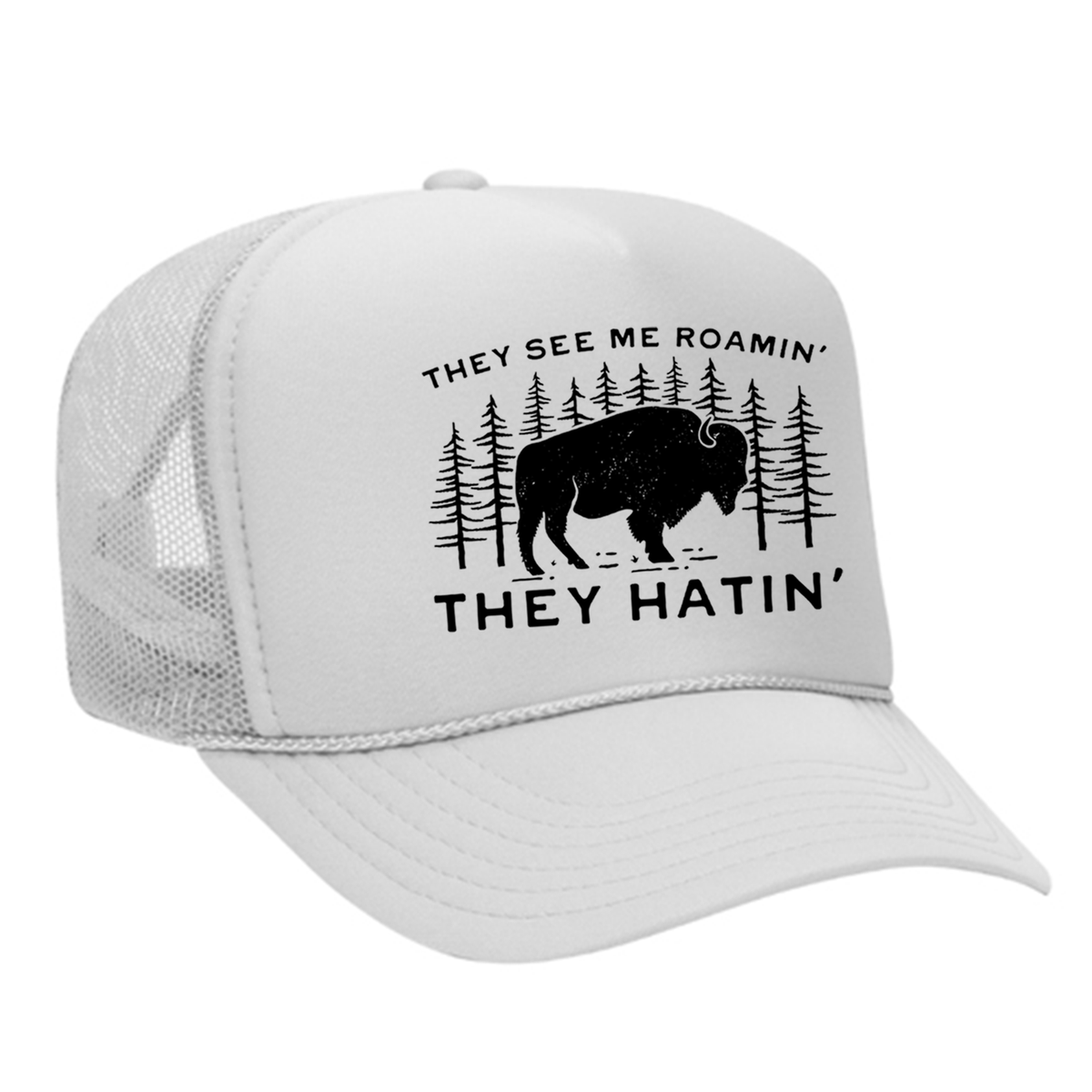 They See Me Roamin' Foam Trucker Hat
