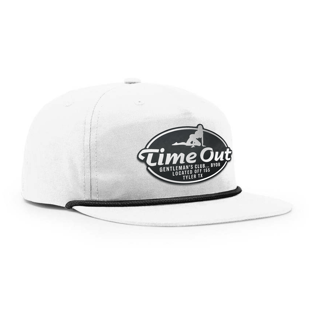 Time Out Gentleman's Club Leather Patch Hat