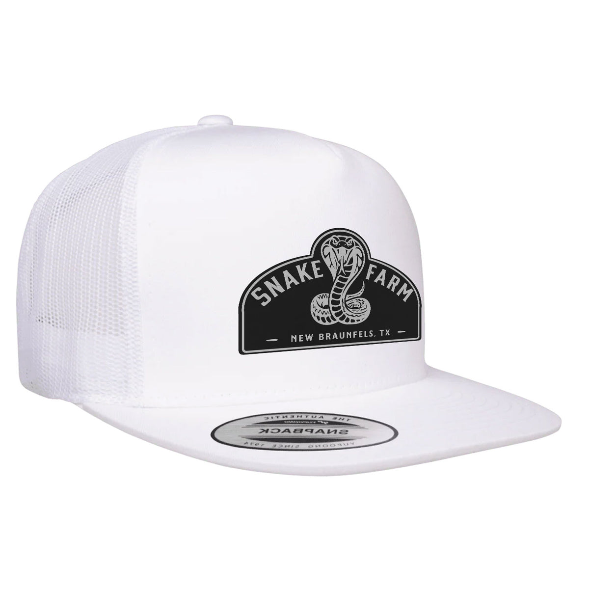 Snake Farm Flat Bill Hat