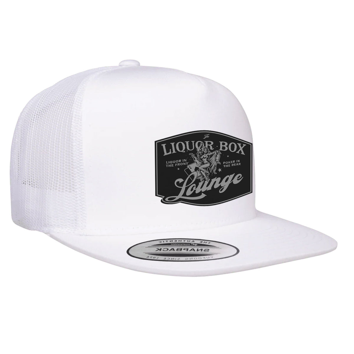 The Liquor Box Lounge Flat Bill Hat
