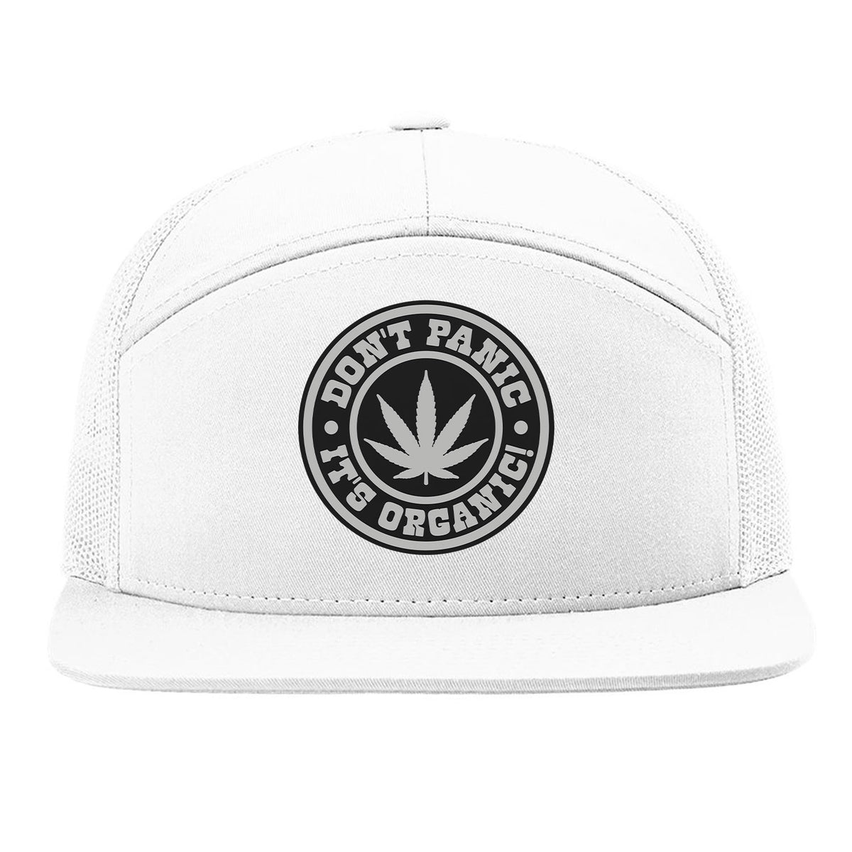 Don't Panic It's Organic 7 Panel Hat