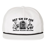Set 'Em Up Joe Flat Bill Hat