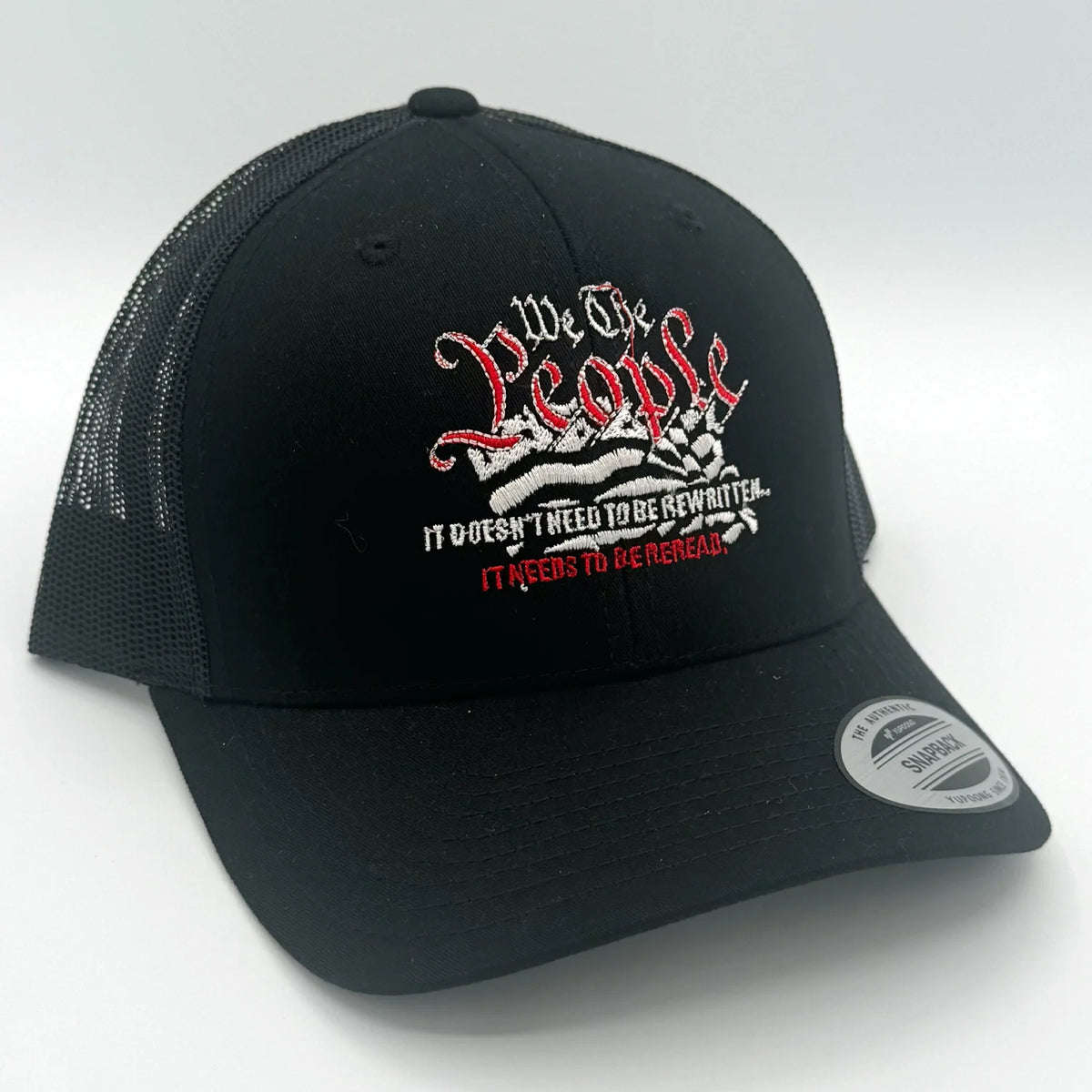 We The People Embroidered Hat